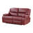 3-piece Upholstered Reclining Sofa Set Red