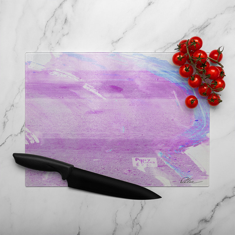 Pony Ride Glass Chopping Board