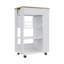Chariot de cuisine Blosson, un tiroir, deux tablettes ouvertes, quatre roulettes-2042787206