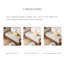 Canapé-lit modulaire 100% polyester blanc crème-129870615