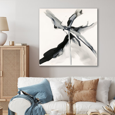 Abstract Neutral V - Abstract Shapes Wall Decor