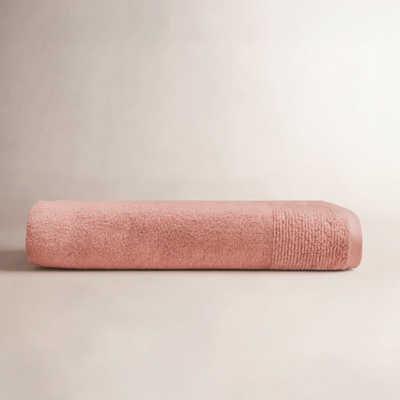 Maven Plush Bath Towel, Pink