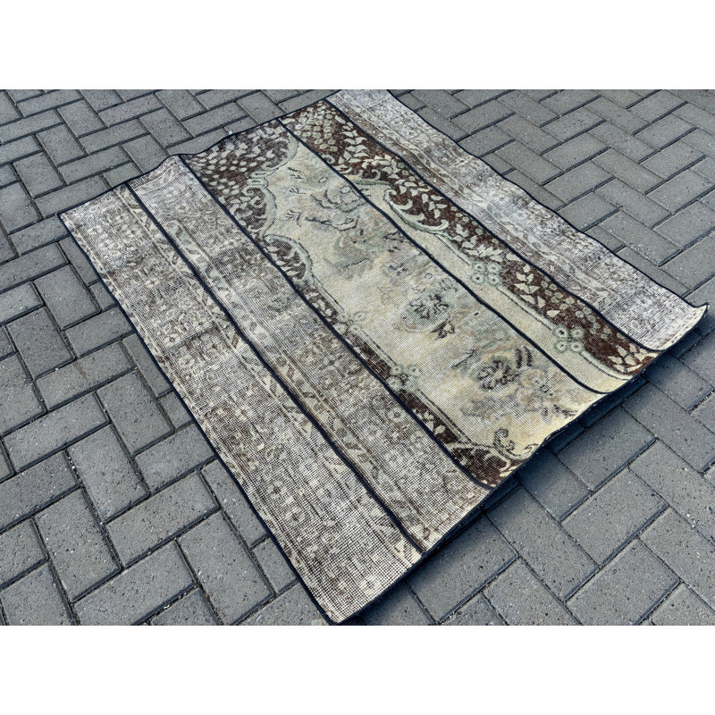 Tapis brun Classic Patchwork