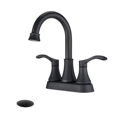 Saxon 2-handle Bathroom Faucet with Drain Assembly