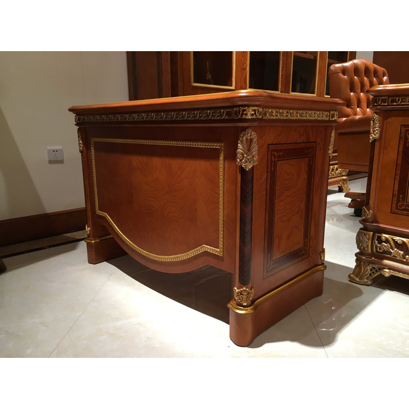 Narcissus Solid Wood Computer Desk