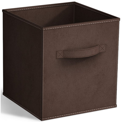 11" Foldable Fabric Storage Cube Bins with Handles