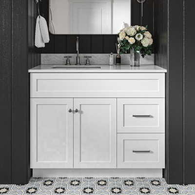 Ensemble de meuble-lavabo simple 43 po Partham