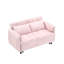 Canapé moderne en velours rose 52 po-1469366409
