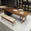 Walnut Rectangular Solid Wood Executive desk-1535314340