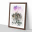 Skyline of Toronto in Canada - Picture Frame Graphic Art Print-56862370-56862374