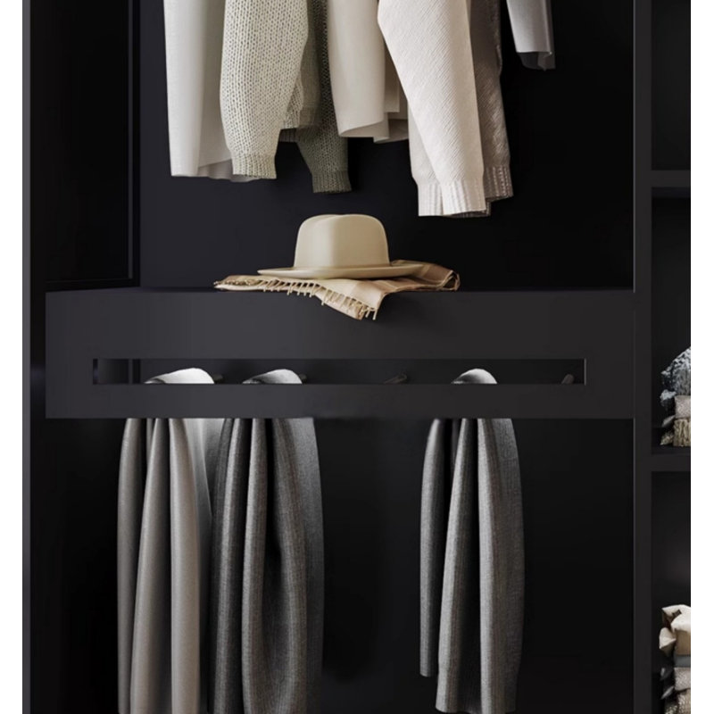 Garde-robe rétro pratique et classique, Noir