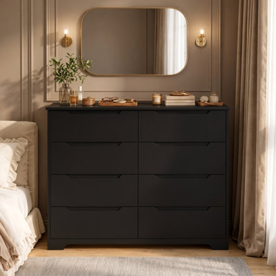 47.2 "W 8-Drawer  Double Dresser