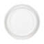 Assiette plate en porcelaine à jantes colorées Canvas Home Abbesses-16786027