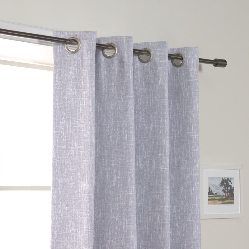 Paire de rideaux occultant Blinni, bleu, L 52 po x L 84 po