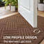 Tapis d'entrée antidérapant pour salle de bain Wardlaw-200901847-161146323