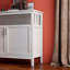 Buffet de rangement durable pour cuisine peint aux rayons UV avec tablettes réglables et portes magnétiques pour plus d'espace