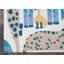 Tapis bleu pour enfant Charline-1860243228