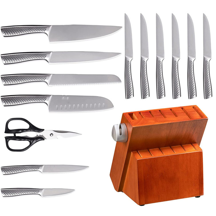 Melissa 14 Piece Stainless Steel Knife Block Set