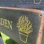 Set Of 3 Brown Garden Flower Trays On Stand-1806087364