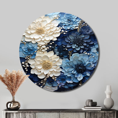 Brackley - Abstract Round Metal Art