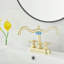 Robinet de lavabo de salle de bain 4 "avec drain Centreset-106847031