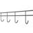 Jennavive 46.4 " Carbon Steel and Powder Coated Steel Rolling Clothing Rack