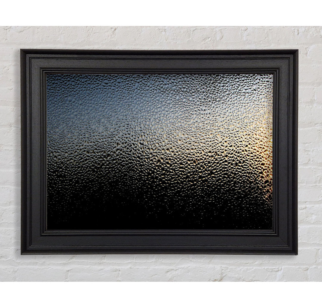 Gerahmtes Wandbild Condensation