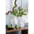 Tapered Round Glass Vase - 6"Dia. x 11" - Clear