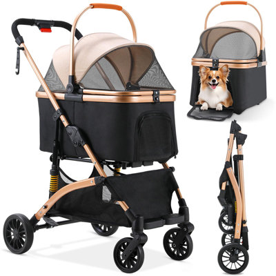 Cendejas Foldable Pet Stroller