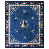 One-of-a-Kind 8'0" X 9'8" Rectangle Hand Knotted Area Rug