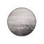 Tapis rond rond blanc et noir-1809209110