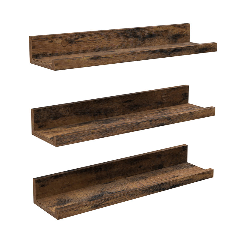3 Piece E1-Grade Particleboard Floating Shelf