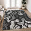 Tapis abstrait lavable à la machine intérieur / extérieur ACN2852-1177355242-1177355250