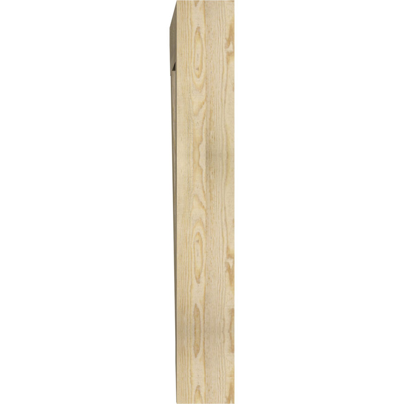 H 6 l x P, Sapin Douglas scié brut, L 6 po x P 36 po x H 42 po