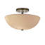 Plafonnier semi-encastré 2 lumières Porcelina Ring-5280651-5280647