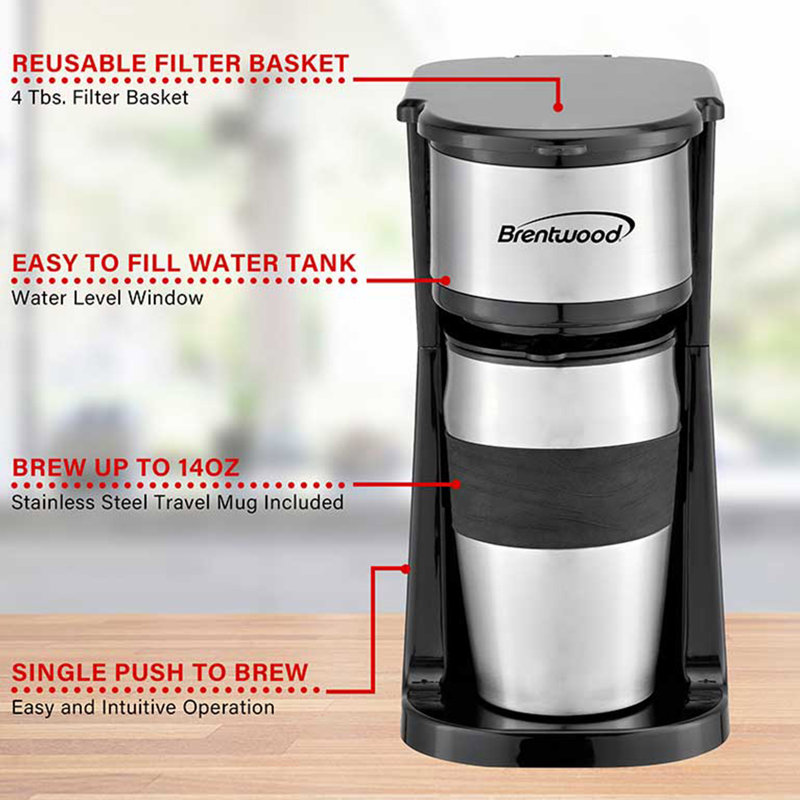 Cafetière et espresso Brentwood