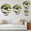 Horloge murale en bois-1876042512