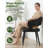 19"H Upholstered Faux Leather Kitchen Dining Armchair -1364174531-1365034754