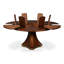 Chelsea Round Walnut Wood Dining Table