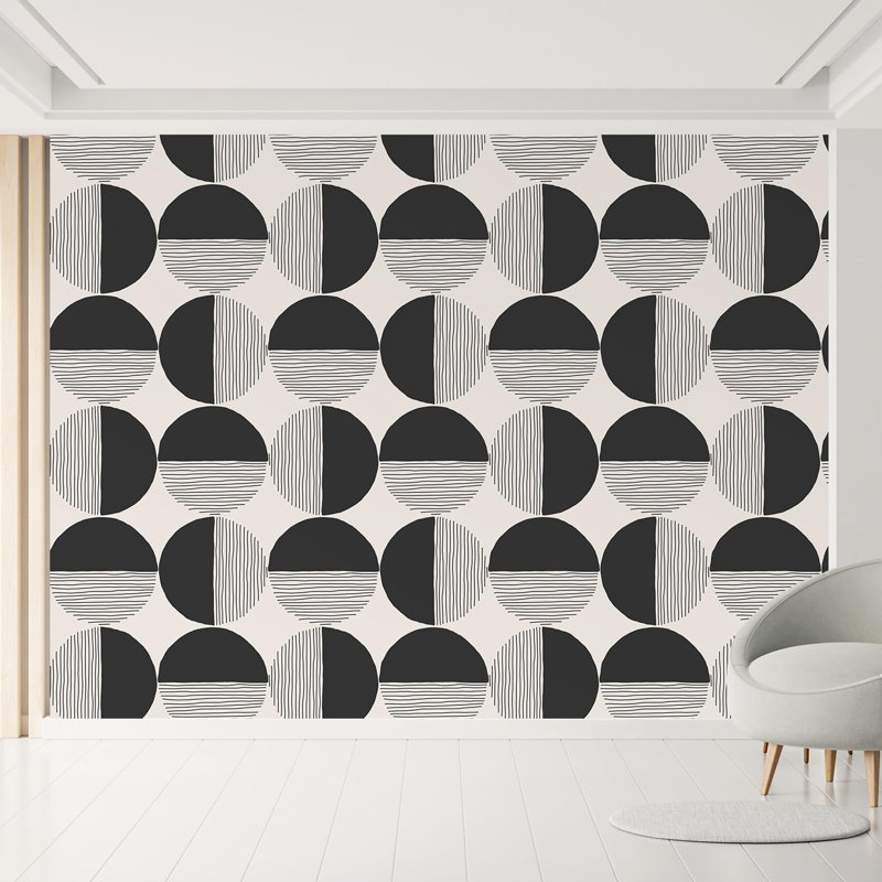 Peel & Stick Geometric Border, 100" L x 144" W