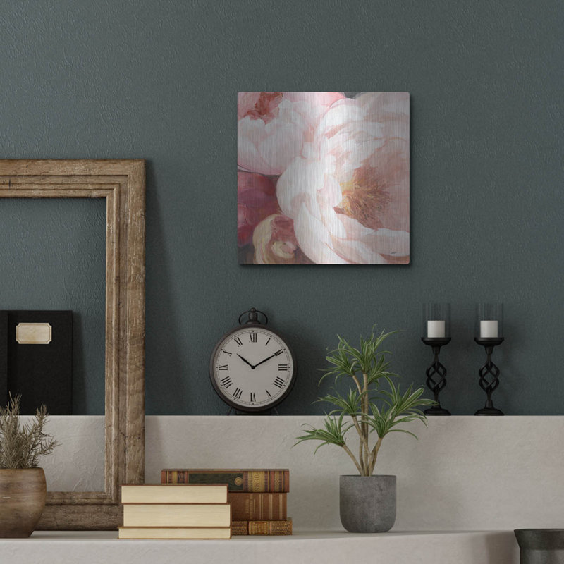 «Scent Of Summer» par Julia Purinton, art mural en métal, H 12 po x l 12 po