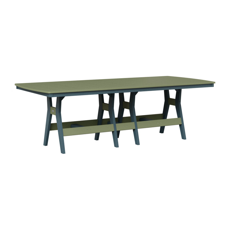 Harbor Outdoor Bar Table, Scarlet Red, Slate