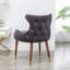 Fauteuil demi-tonneau capitonné-189054843