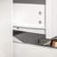 3-Drawer Modern Nightstand With Metal Legs-1204983214