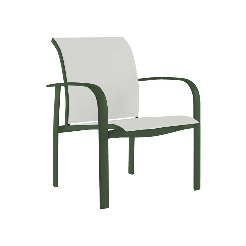 Laguna Beach EZ Span™ Outdoor Stacking Dining Armchair with Cushions, Greco, Bogota