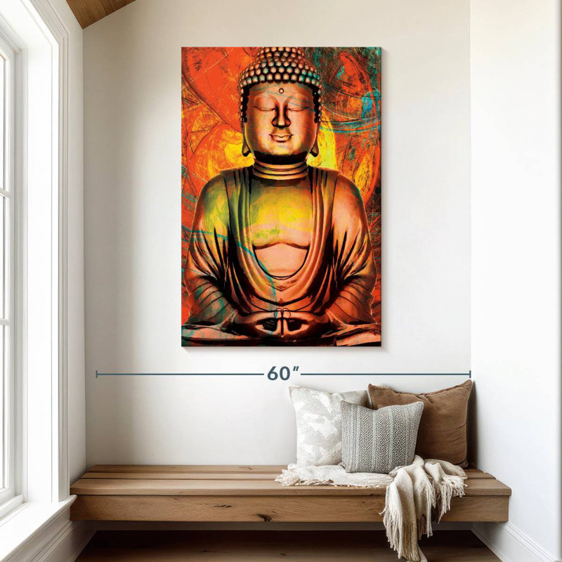 Bouddha Adella, H 48 po x l 32 po