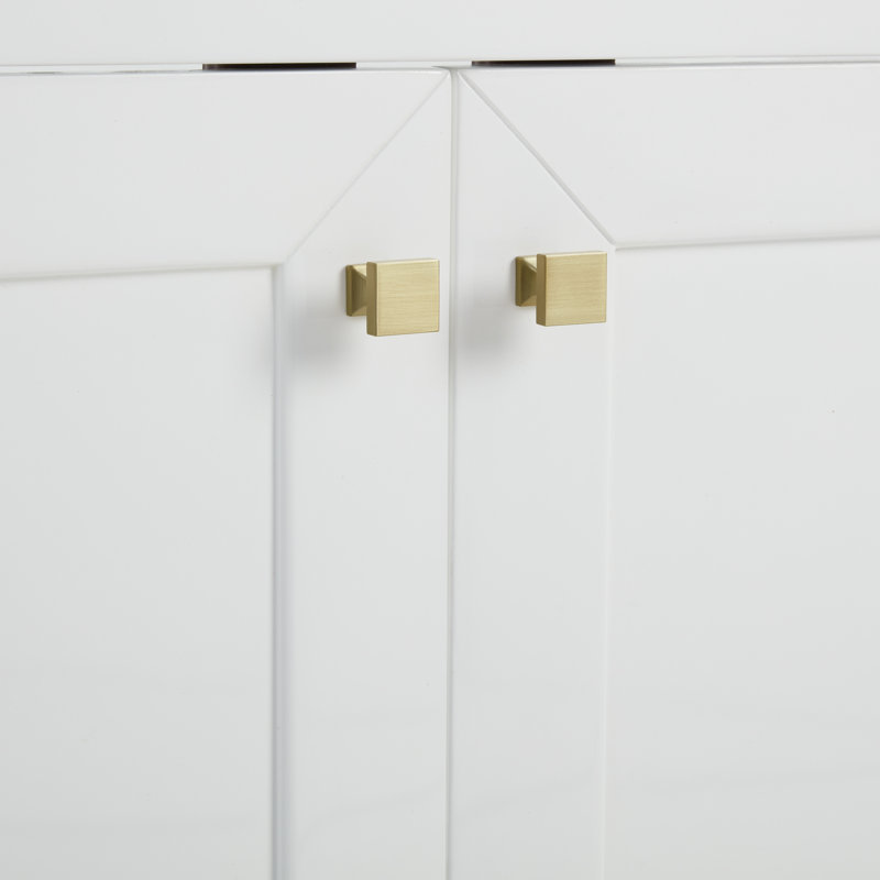 Chicago 60'' W Double Vanity, Eternal Jasmine Pearl, Glossy White