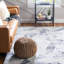  Tapis géométrique gris clair-624518035