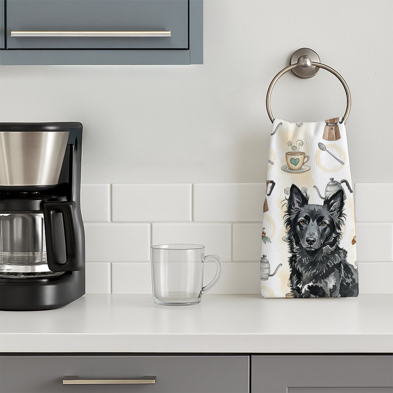 Mudi Coffee Bar Kitchen Towel, Mudi