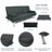 66.2'' Pillow Top Arm Sofa Bed-284209759